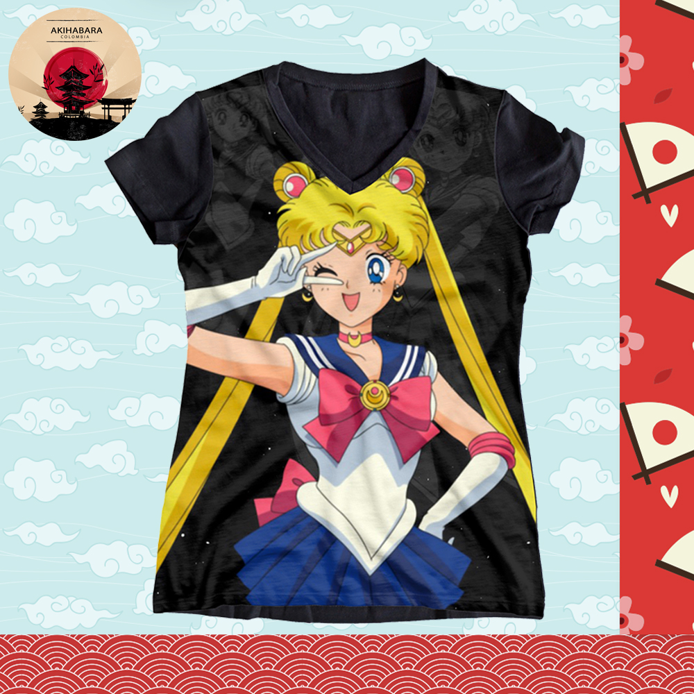 camisetas de sailor moon