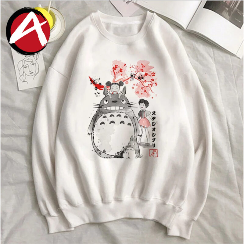 BUZO TOTORO FLORES MI VECINO TOTORO