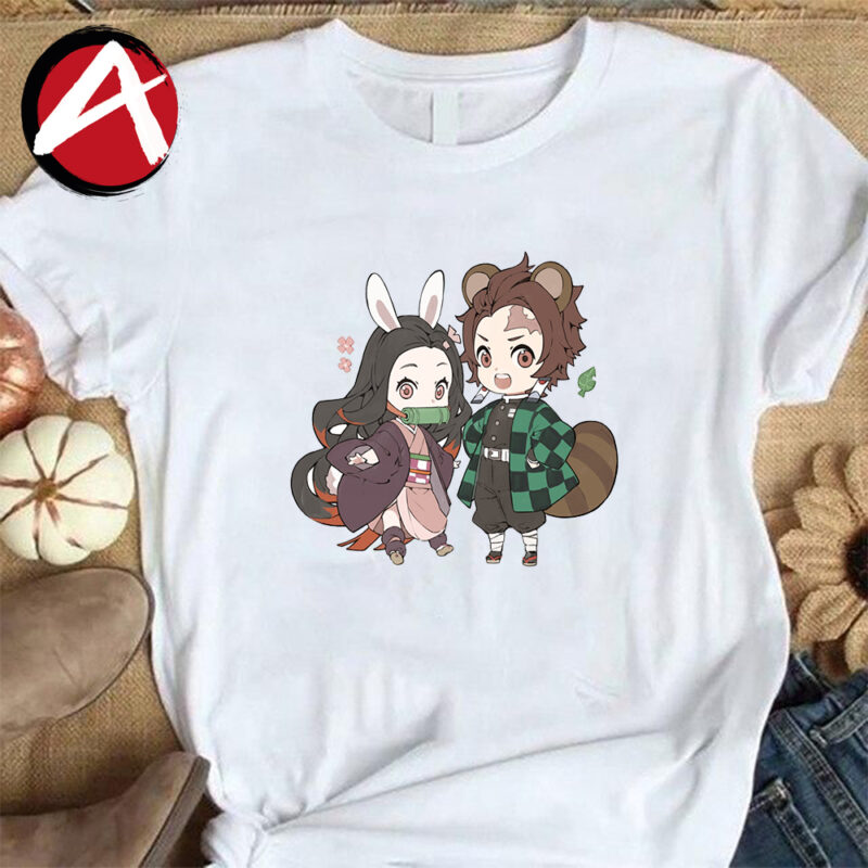 Camiseta Nezuko Tanjiro Disfraz