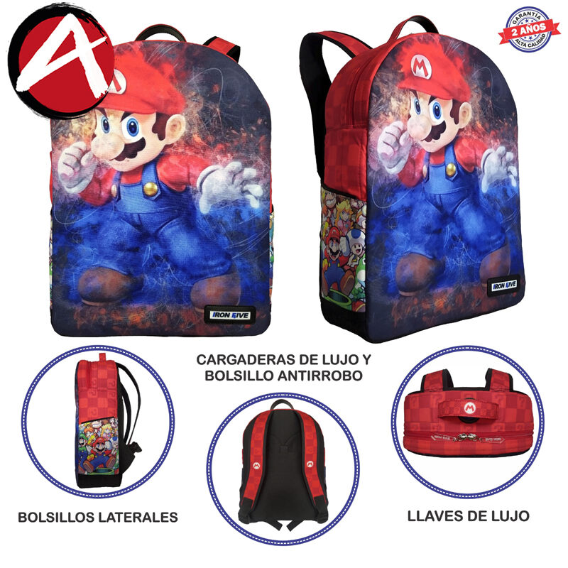 Bolso Mario Bros