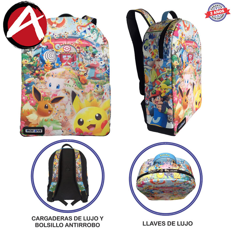 Bolso Pokemones