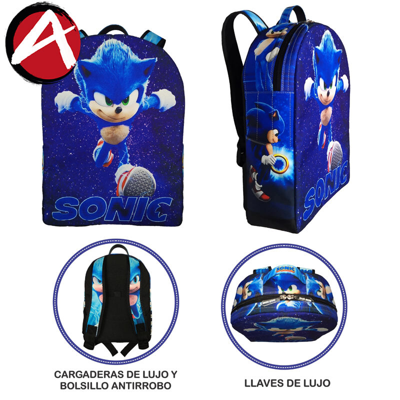 Bolso Sonic Pelicula