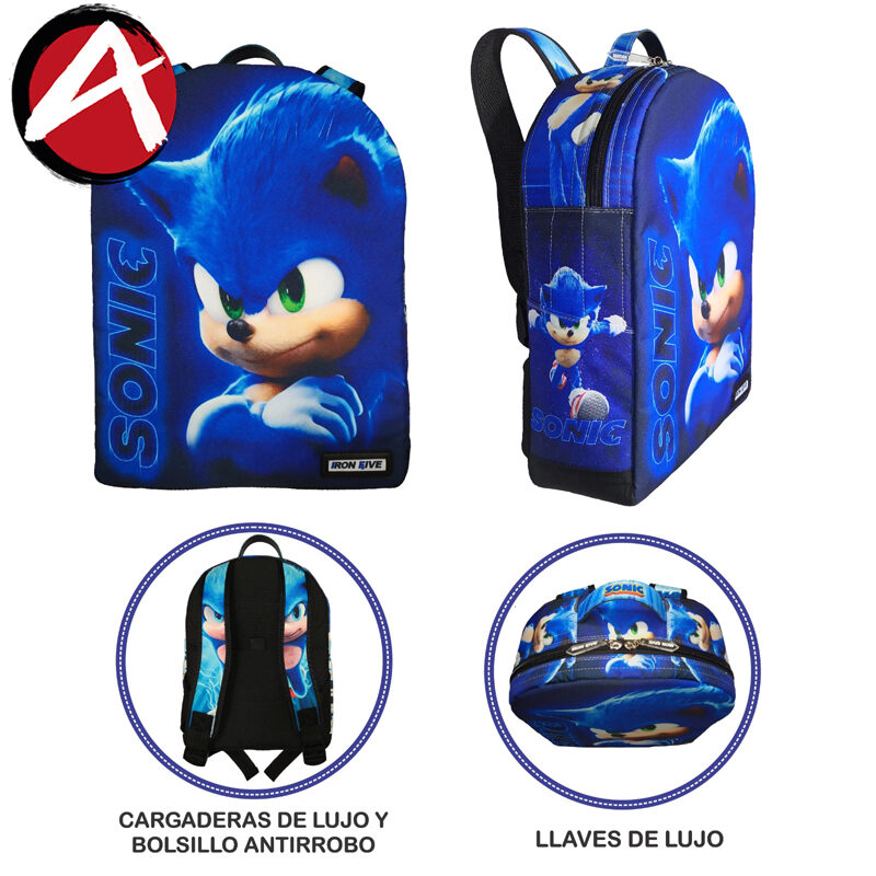 Bolso Sonic el erizo