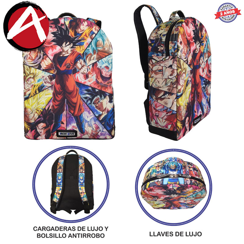 Bolso Transformaciones Goku