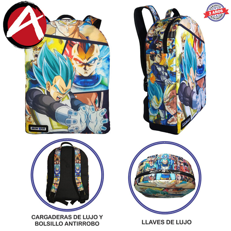 Bolso Transformaciones Vegeta