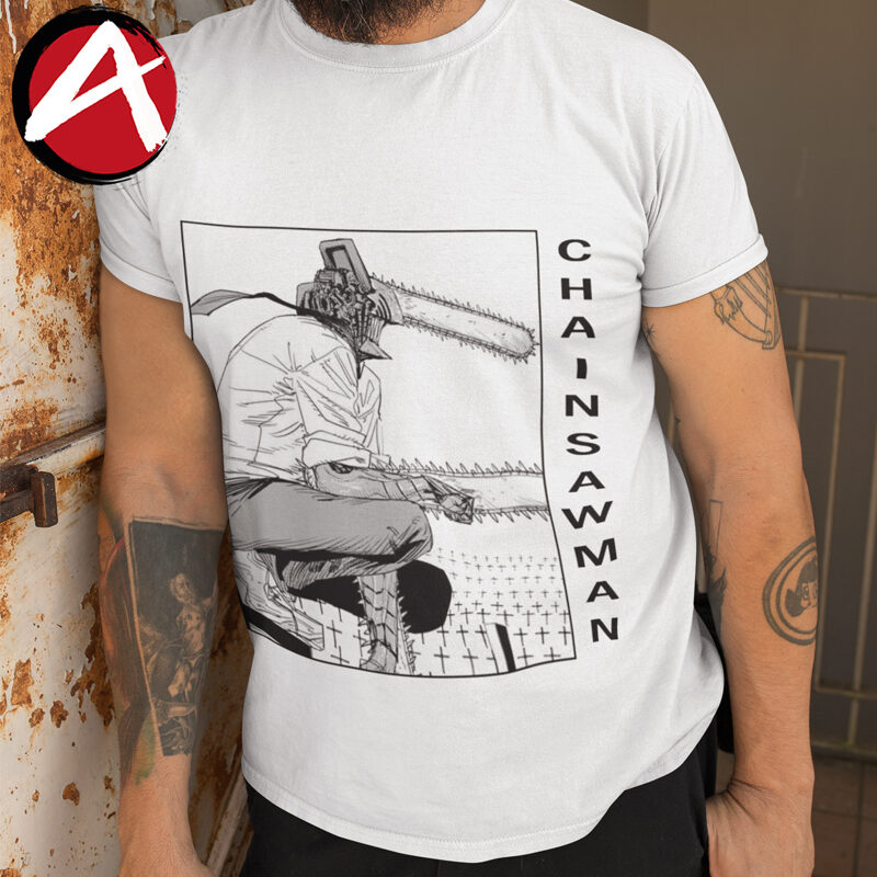 Camiseta Chainsaw Man Manga