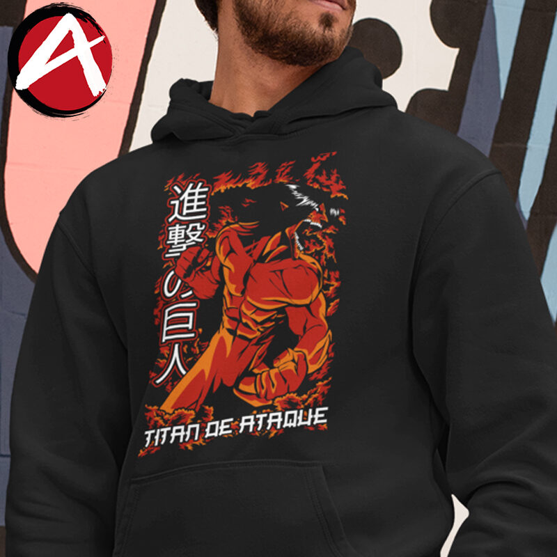 Hoodie Titan de Ataque