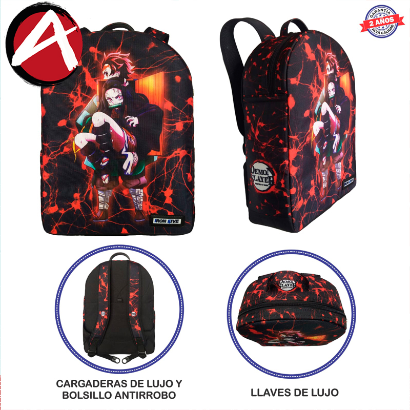 Bolso Tanjiro Nezuko Ataque