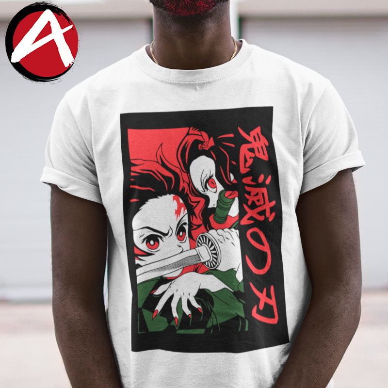 Camiseta Nezuko Tanjiro Ataque