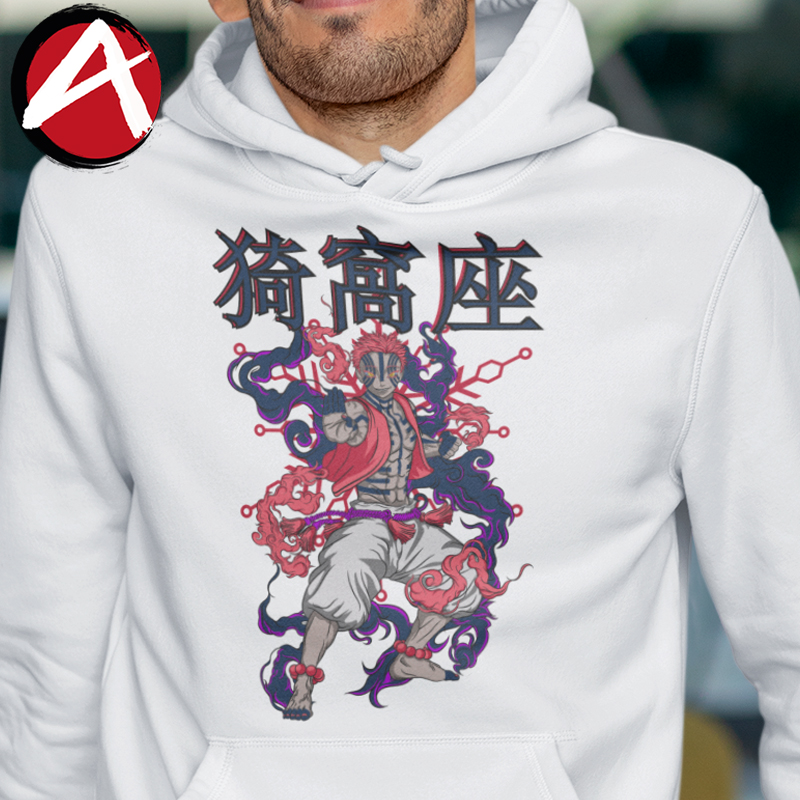 Hoodie Akaza despliegue Tecnica