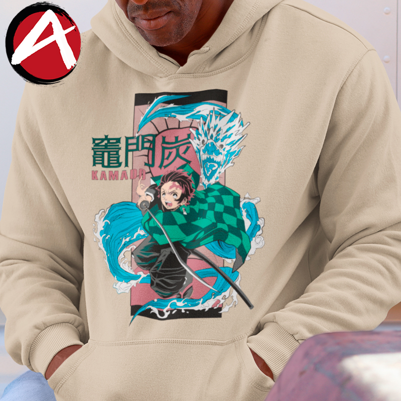 Hoodie Tanjiro Respiracion Agua