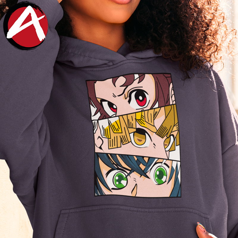 Hoodie Tanjiro Zenitsu Inosuke