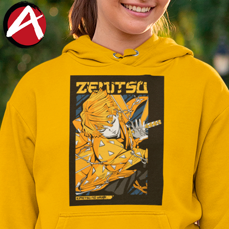 Hoodie Zenitsu Poster