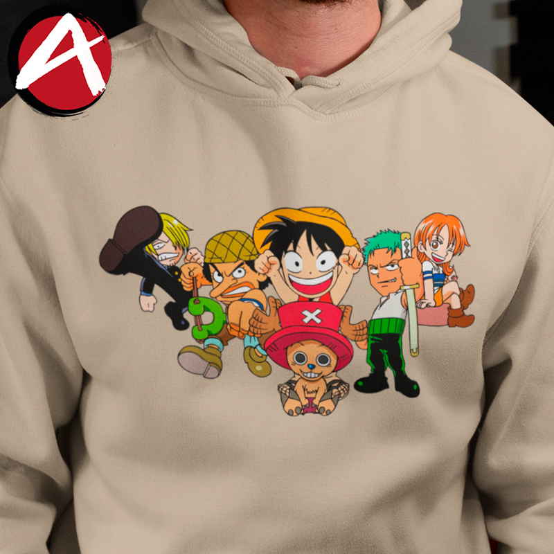 Hoodie Mugiwaras Chibi